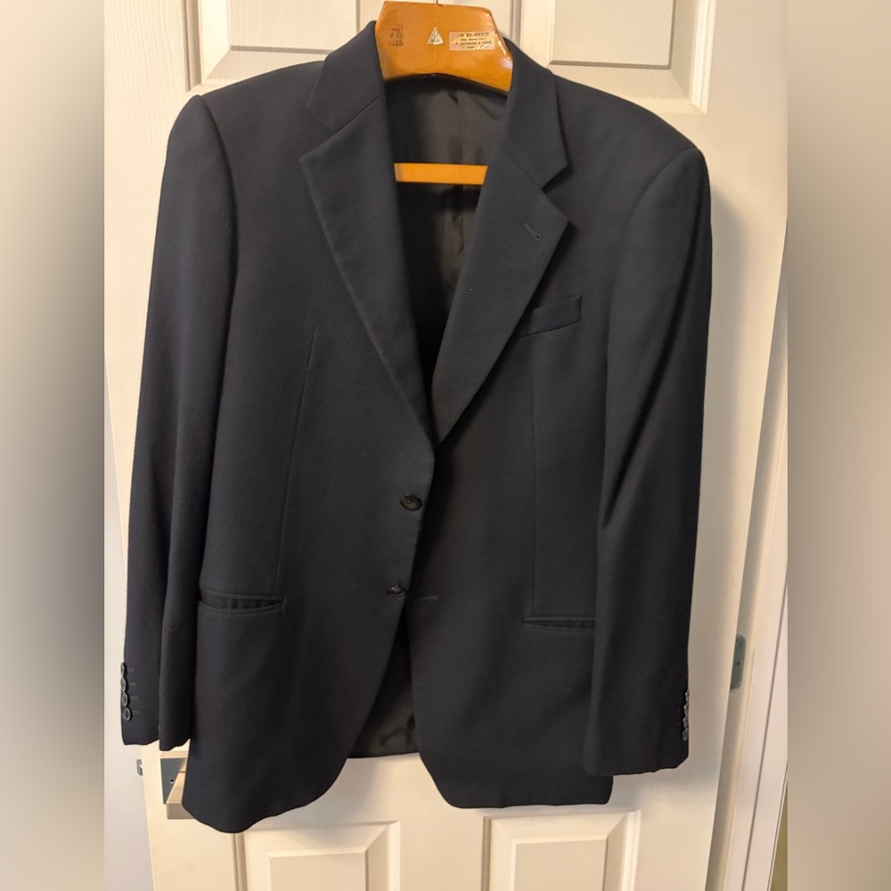 Armani Collezioni Dark Navy Men's Blazer